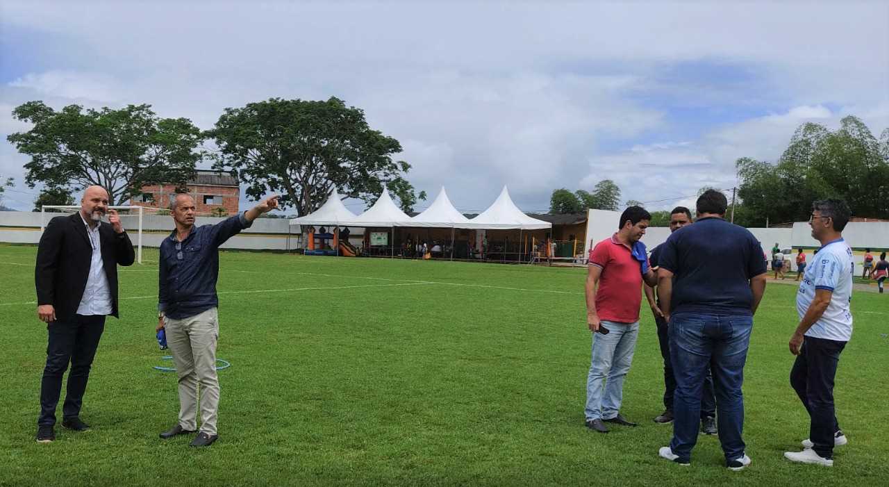 Camacã: Camissão do Itabuna Esporte Clube realiza visita técnica no Estádio Ribeirão para possíveis partidas oficiais do Campeonato Baiano 2023